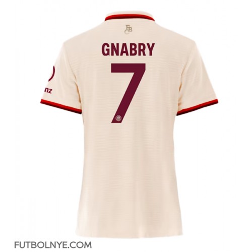 Camiseta Bayern Munich Serge Gnabry #7 Tercera Equipación para mujer 2024-25 manga corta